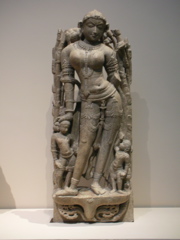Another pre-Mughal statuesque statue
