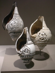 carved conches